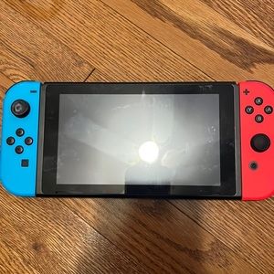 Nintendo switch. Sold separately or together. THIS COMES WITH MARIO KART ON IT.